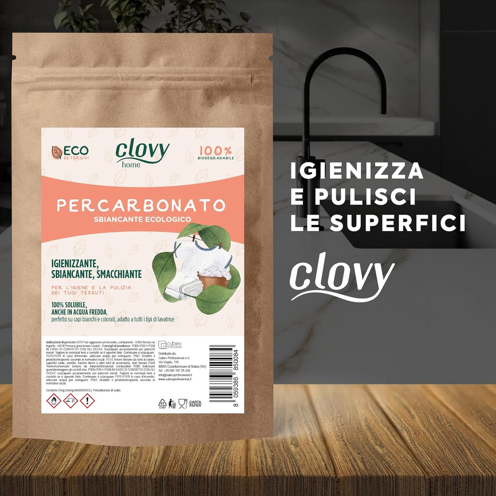 Percarbonato di sodio - sbiancante ecologico 5 kg 